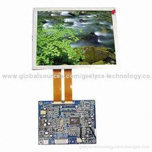 LCD Controller Board with 8-inch, Multifunction, LED Backlight